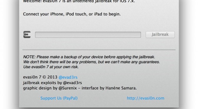 Джейлбрейк iOS 7